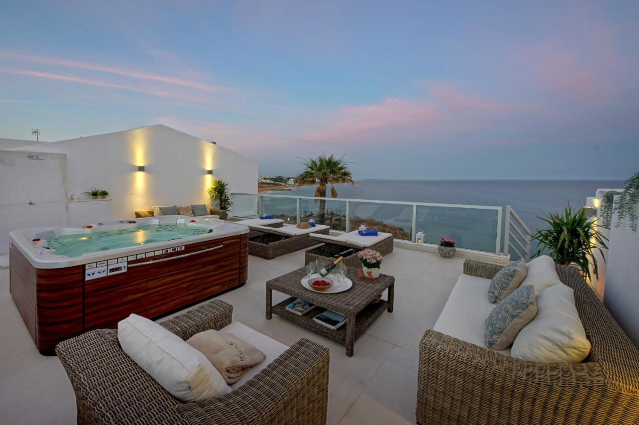 Casa Latino - Oceanfront - Luxury & Charming Villa- Jacuzzi At Rooftop By Dreamvillasalbufeira Ngoại thất bức ảnh